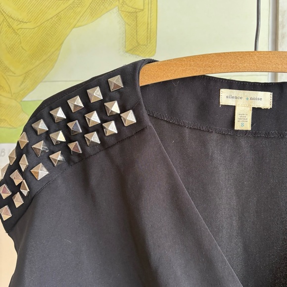 Black Studded Romper - Picture 4 of 5